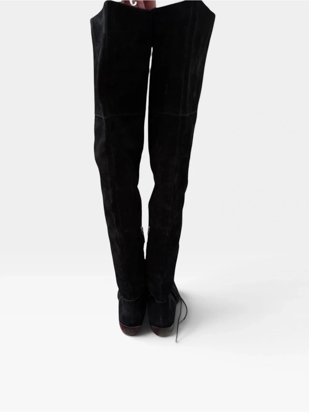 Opening Ceremony Suede Over the Knee Boots